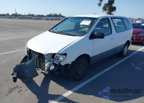 1998 Toyota Sienna Ce z USA, uszkodzony, nr VIN 4T3GF19C1WU078307